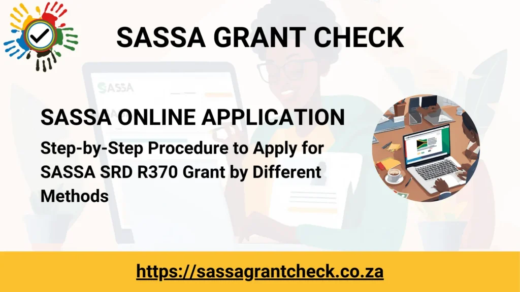 SASSA ONLINE APPLICATION