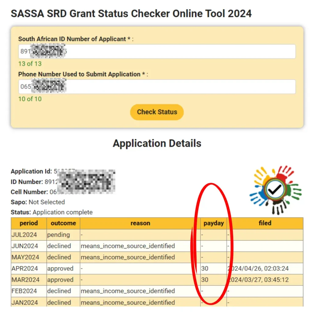 SASSA Payday Check Tool