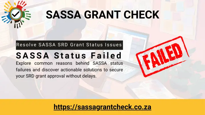 SASSA Status check Failed