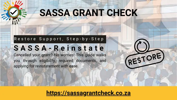 sassa reinstate R370 application