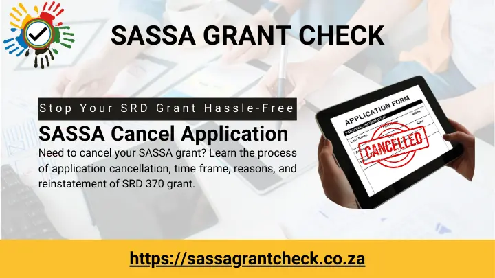 SASSA Cancel Application