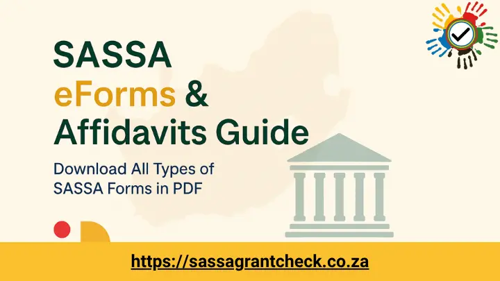 All SASSA Grant eForms & Affidavit PDFs – Download Now 1 SASSA eforms